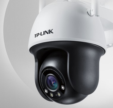 tplink户外无线球机摄像头监控器家用远程手机360度无死角摄影头